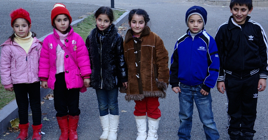 Six Armenian Children